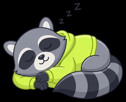 Scout asleep